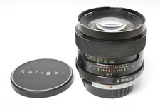 Soligor 2 / 28 mm  Objektiv für analoge OM Kameras
