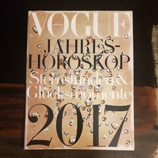 VOGUE Special, Jahreshoroskop, deutsch, 01/2017, 48 S., Modemagazin, neuwertig