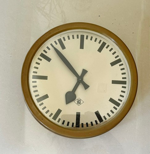 Kleine bahnhofsuhr uhr - kleine, aus
