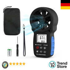 Digitales Anemometer | Präzise Windmessung | Stativbohrung
