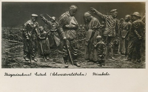 Gutach kriegerdenkmal heimkehr - kriegerdenkmal,