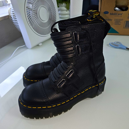 Martens biker stiefel - dr.,