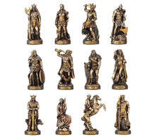 12 Nordische Götter Figuren