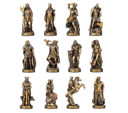 Nordische götter figuren - 12,