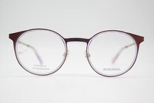 Brille DIESEL DL 5298 Kupfer Gold Transparent Oval Brillengestell eyeglasses Neu