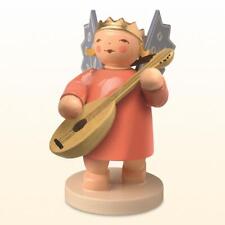 Neu 2021! Wendt & Kühn Kronenengel Engel mit Laute vom Erzgebirge Fachhändler