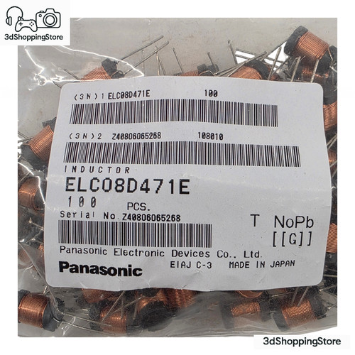 Panasonic inductor elc08d471e - panasonic,