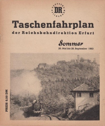 Taschenfahrplan der