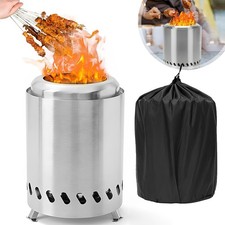 Feuerstelle Feuerschale Feuerkorb Rauchfrei Tischkamin Edelstahl Tischkocher