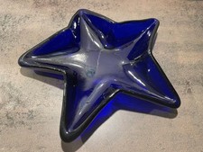 Leonardo Glasschale Blau Stern 25cm