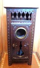 Älteres Holzgehäuse um 1930 zum Basteln Restaurieren Höhe 35,5 cm Breite 15cm