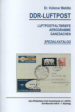 DDR-SPEZIALKATALOG (LUFTPOSTFALTBRIEFE / AEROGRAMME / GANZSACHEN 1. Nachtrag!!