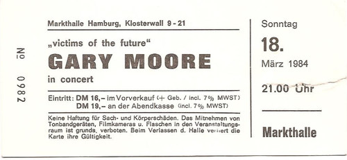 Gary moore concert 1984 - moore,
