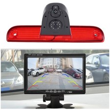 Doppel Rückfahrkamera+7"Monitor für Fiat Ducato carado 250 X250 X251 Bremslicht