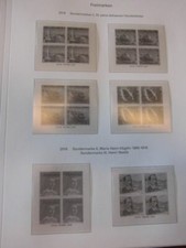 Biella Basler Taube Verlag Müller Schweiz Viererblock 2016 wie NEU (1228)