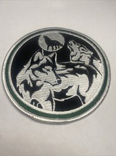 Iron Sew On Patch - Howling