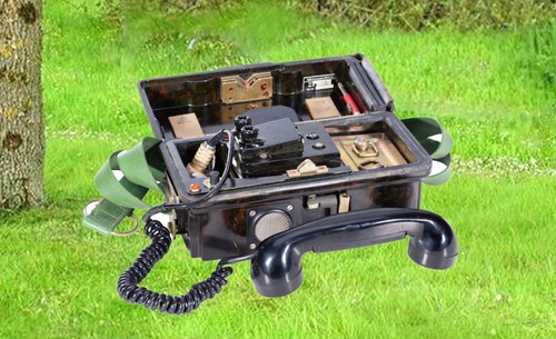 Orig nva feldtelefon mit - nva,