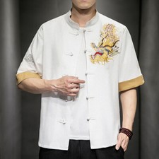 Herren Freizeit Stickerei