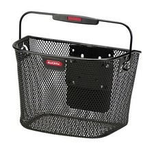 Klickfix Mini Korb feinmaschig 10 L Lenkerkorb Vorderradkorb Fahrradkorb schwarz