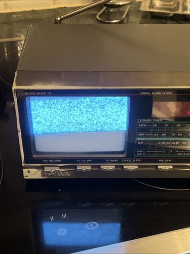 Vintage mit radio - tv,