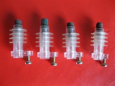 4 x  Stiefelspulenkörper - HF Spulen - 3 Kammer Spulenkörper