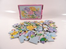 Vintage Lady Lockenlicht Puzzle 28 x 21 cm 48 Teile mit Tragegriff rar (19283)