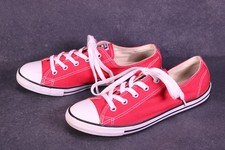 Converse All Star Dainty OX Sneaker Chucks Gr. 39 rot weiß Canvas Damen BC1687