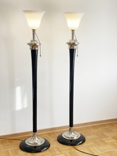 Original Art Deco Mazda Stehlampen Lampe Torchiere Lampadaire 1930 France selten