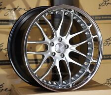 Breyton GTR Silber Tiefbett Felgen 10x22 + 11,5x 22 Zoll BMW X5 Typ E70 / X6 E71