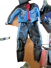 Retro Yamaha Motorrad Leder