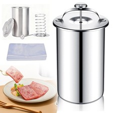 Edelstahl Schinkenkocher