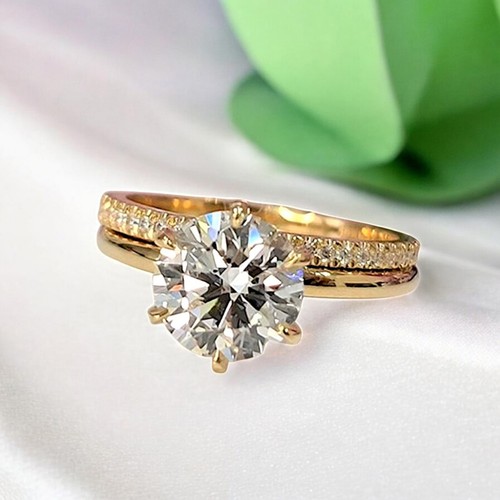 Cvd diamantring set karat - cvd-diamantring-set,