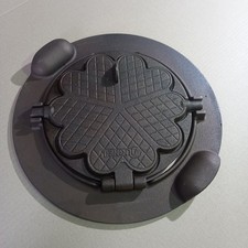 Gusseisen Waffeleisen