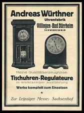 Grosse Reklame Werbung 1924