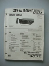 SLV-AV100B ORIGINAL SONY