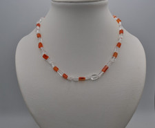 Karneol und Bergkristall