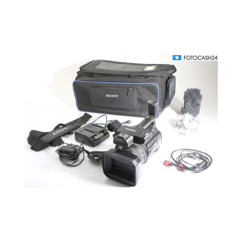 Sony camcorder pxw z150 top - sony,