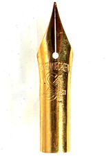 Soennecken Schulfüller Ersatzfeder "S4" Metall vergoldet, Stärke F fein.  (F28A)