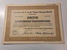 Alexanderwerk von der Nahmer Aktiengesellschaft 1937