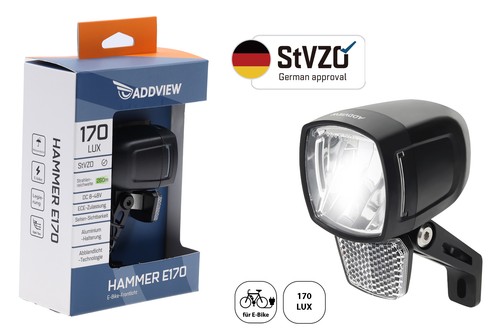 Addview hammer e170 led bike - addview, e-bike