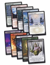 Magic the Gathering TCG Kaldheim - Standardländer Token Embleme Foil MTG deutsch