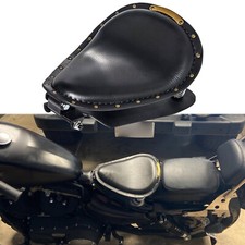 Motorrad PU Leder Solo Sitz