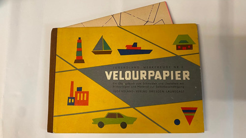 Velour papier jugendland - velour-papier,,