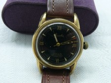 Alte Mauthe Herren Armbanduhr VW für 100.000 Km für Sammler 1950er Jahre