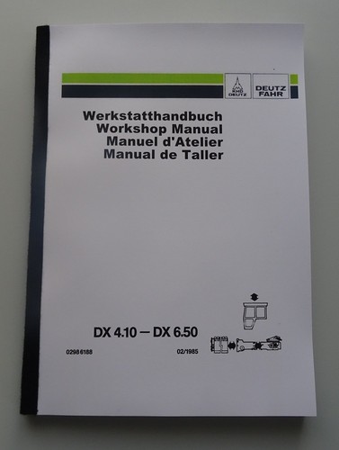 Werkstatthandbuch 10 dx - dx,