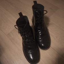 Ankle-Boots aus Leder, Gr. 41