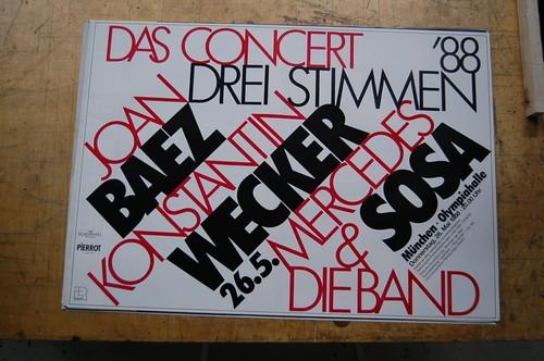 Plakat joan baez wecker - joan,
