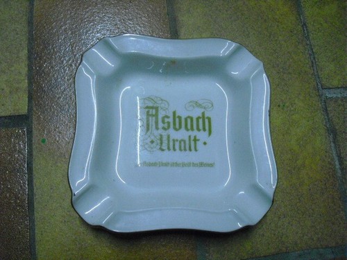 Aschenbecher asbach uralt - aschenbecher,