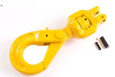 2t Gabelkopfhaken Lasthaken drehbar klappbar selbstentriegelnd Haken 01225