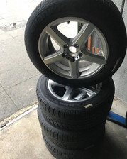 Mercedes Benz W211 Winterreifen Kompletträder 225 / 55 R16 Reifen